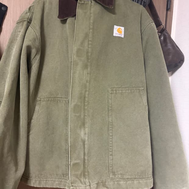 칼하트 카키 자켓 xl