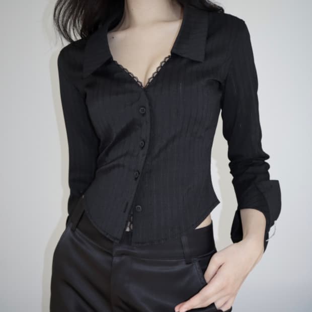 클라따 메이드 셔츠 블랙