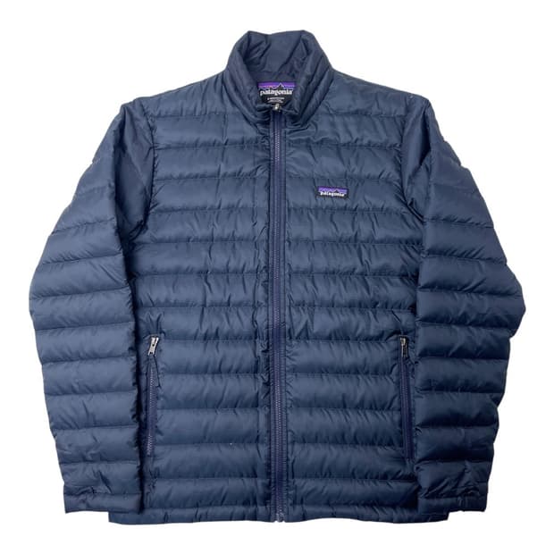 [중고] 파타고니아 스웨터 경량 패딩 자켓 네이비