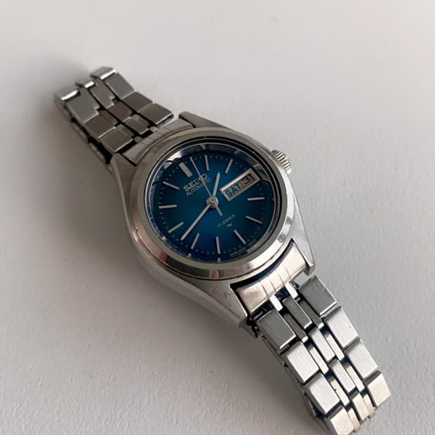 Seiko 세이코 오토매틱 블루 레이디스