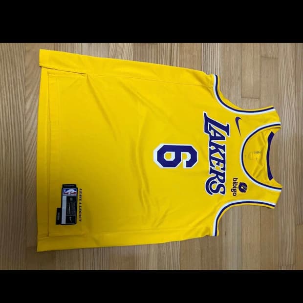 NBA 르브론 제임스 레이커스 져지 L