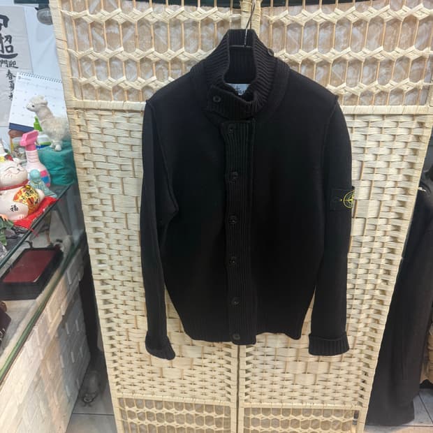 95 정품 스톤아일랜드 니트 자켓 팝니다