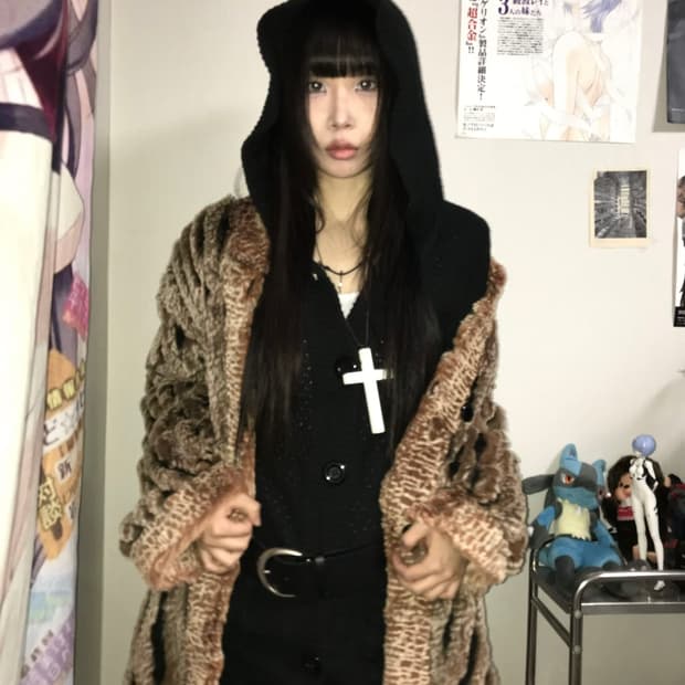 재패니즈 갸루 퍼자켓