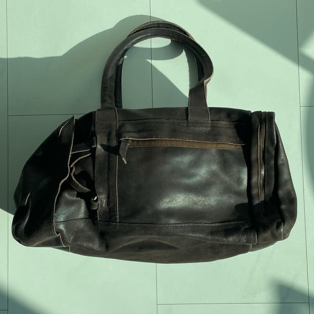 (RARE) Y’s FW06 레더 더플백