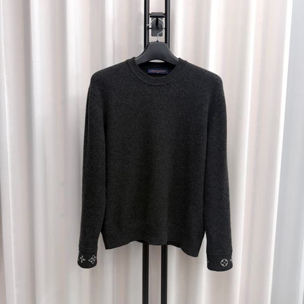 [백화점판 / S] 루이비통 모노그램 캐시미어 풀 오버 니트