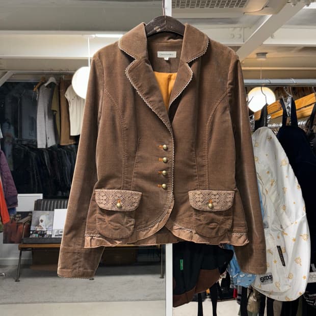 Chris montez 레이스 자켓