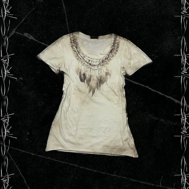 G.O.A 00s archive feather top