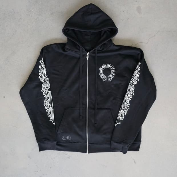 크롬하츠 플로럴 홀스슈 헤비웨이트 M