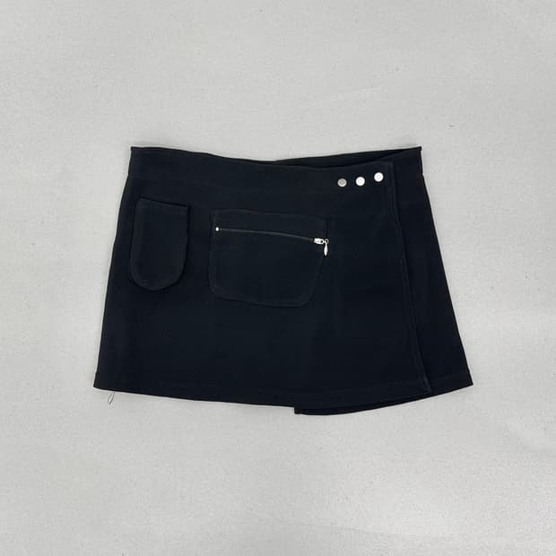 CAROUGE 레이어드 미니 스커트