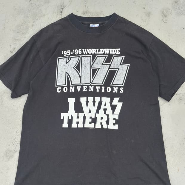 90s Vintage KISS 빈티지 키스 티셔츠 XL