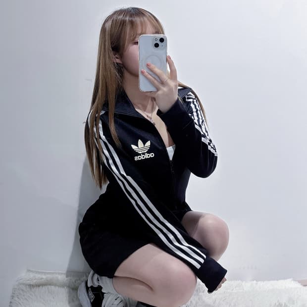 아디다스 유로파 삼선 트랙탑 원피스