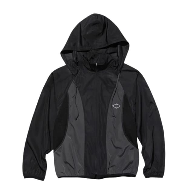 미스치프 FW 컬러블록 윈드브레이커 블랙