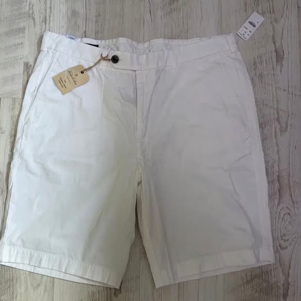 [38]브룩스브라더스 버뮤다 쇼츠 반바지 화이트 새상품