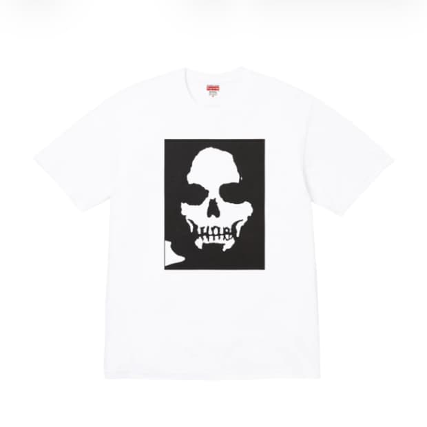 슈프림 x 넘버 나인 맨슨 티셔츠 화이트 - 25FW