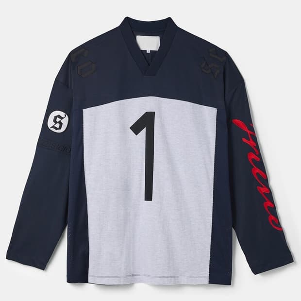 s/e/o 네이비 져지탑