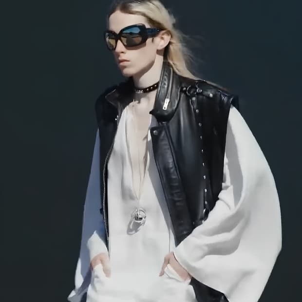 [NCT 착용] 셀린느 22ss 하네스 스터드 레더 베스트