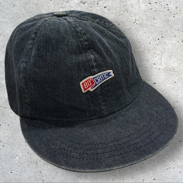 크리틱 Critic 데님 볼캡 모자