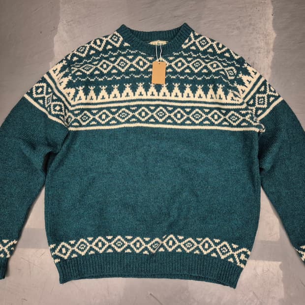 90s L.L Bean 노르딕 스웨터
