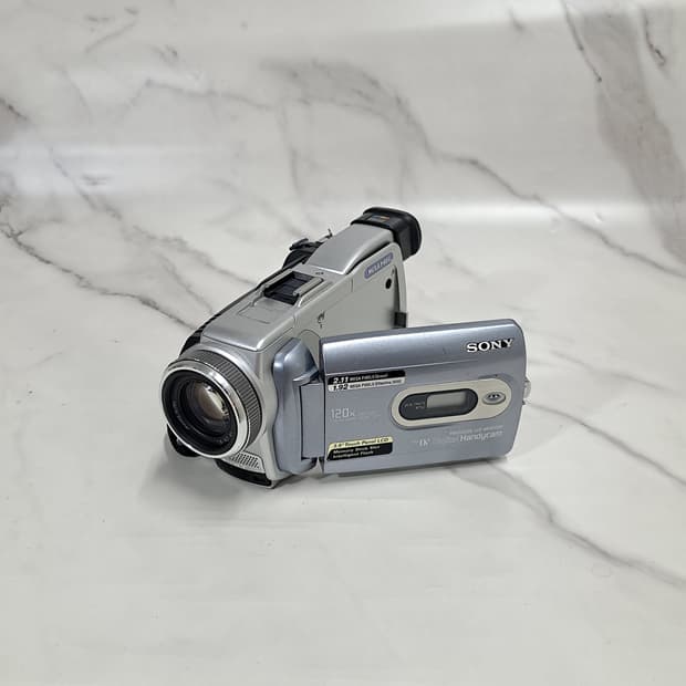 하자있음) 소니 6mm 미니DV 캠코더 DCR-TRV75