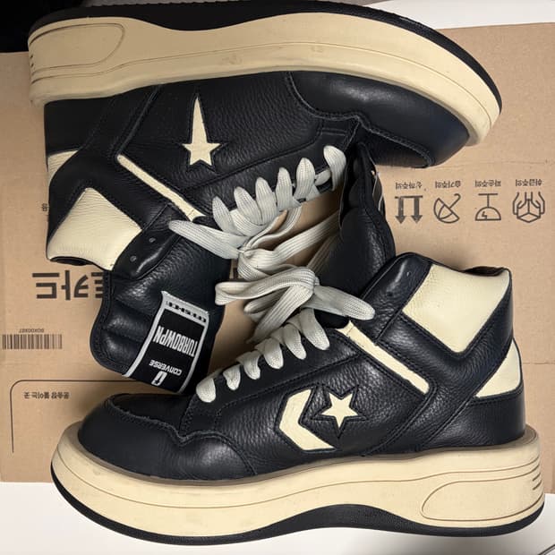 릭오웬스 컨버스 터보웨폰 280