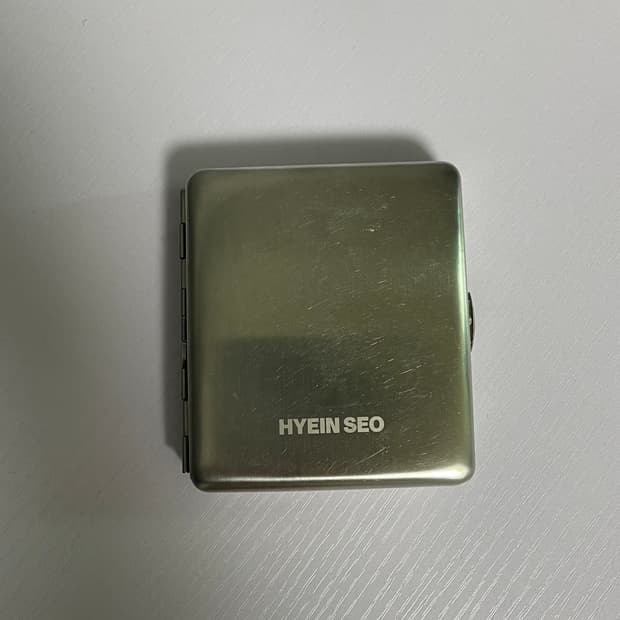 Hyein seo 혜인서 틴케이스 시가렛