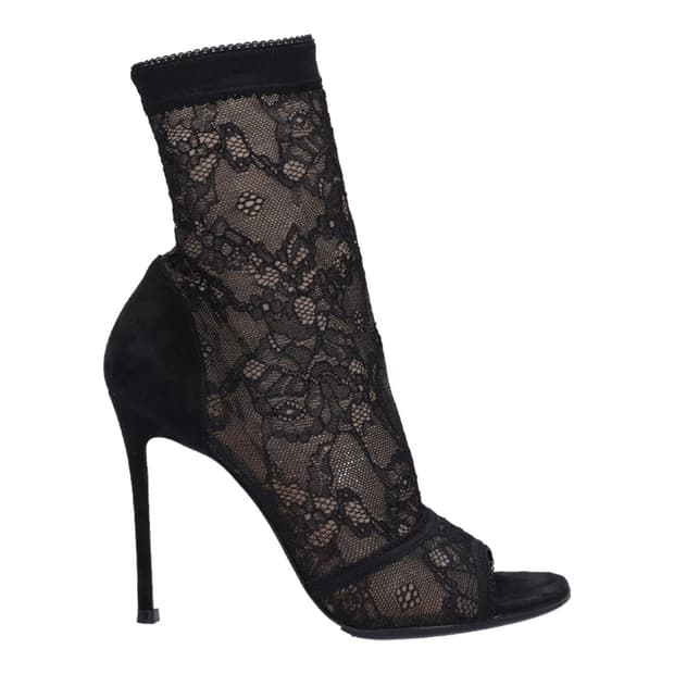 지안비토 로시 G50773 미시 레이스 앵클 부츠 블랙 37.5