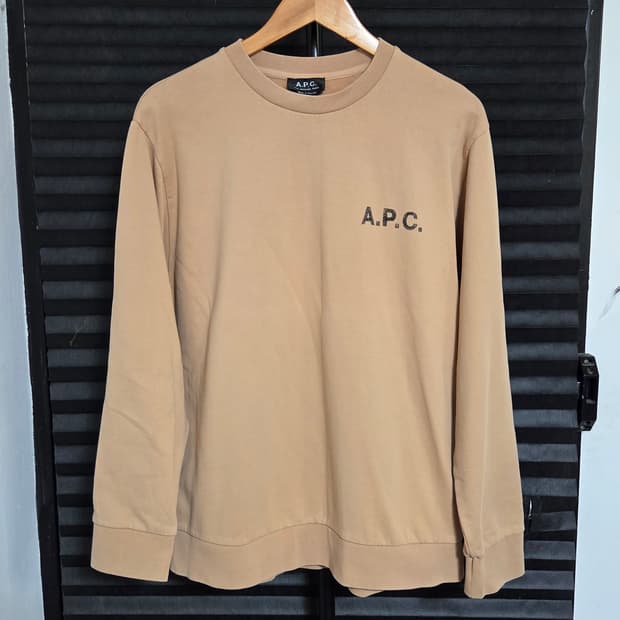 [아페쎄] 지미 로고 맨투맨 | 00141