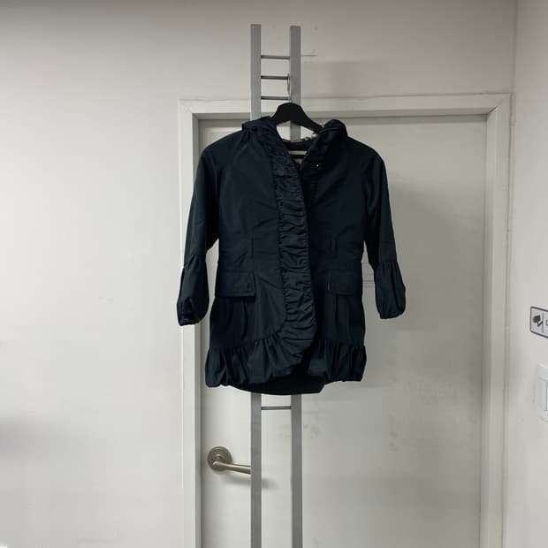 버버리 후드 자켓 네이비 8A(W)