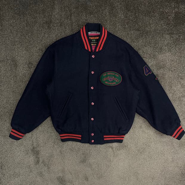 맥그리거 바시티 자켓 M