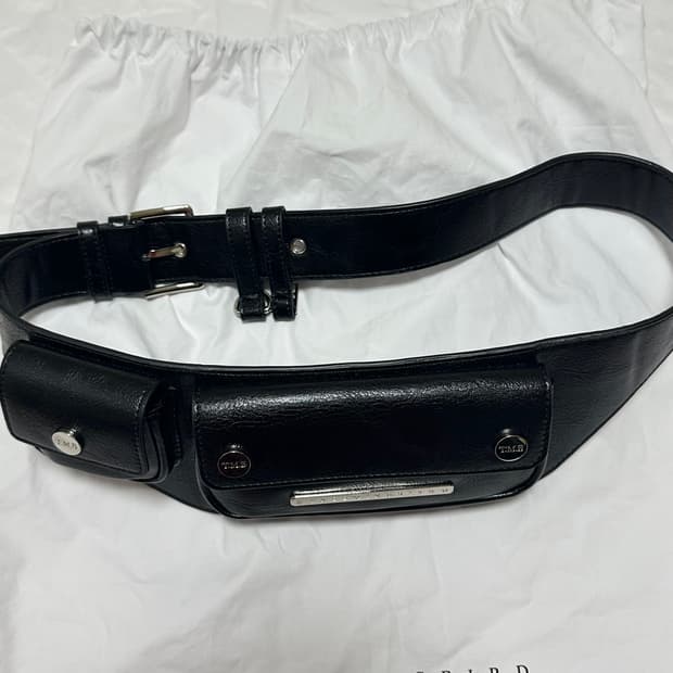 트리밍버드 Utility Pocket Belt Bag (Black)