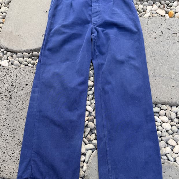 OLD VINTAGE WASHED PATCHWORK 프렌치워크팬츠