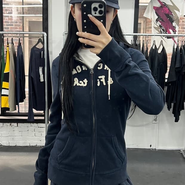 아베크롬비 네이비 후드집업