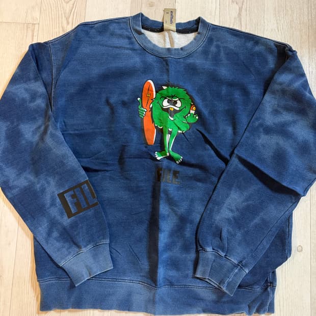 블라인드 파일즈 카마초 인디고 스웻셔츠
