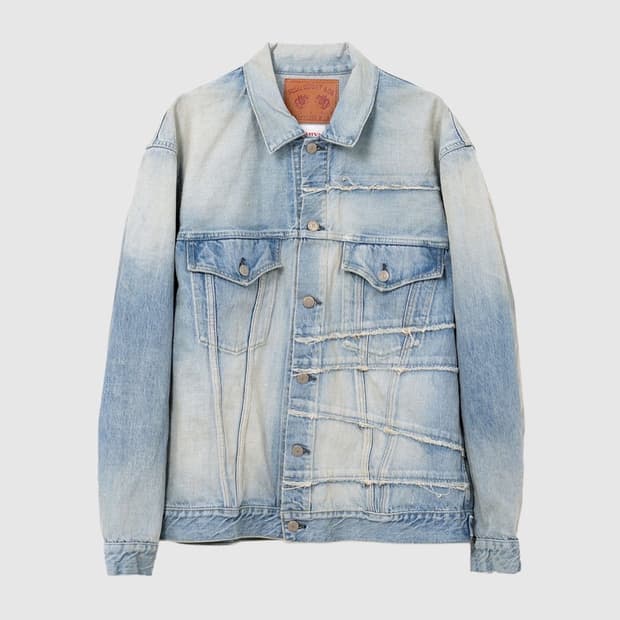 [ L ] 카미야 풀카운트 스위칭 데님자켓