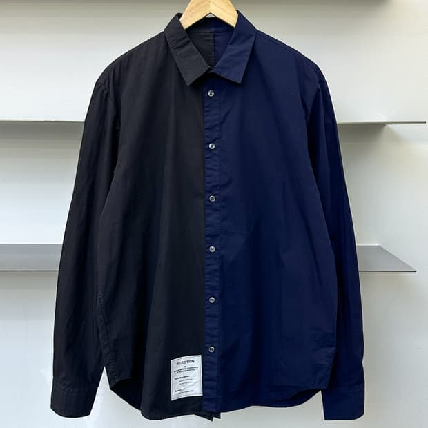 메종 마틴 마르지엘라 01SS 리 에디션 애시메트릭 셔츠