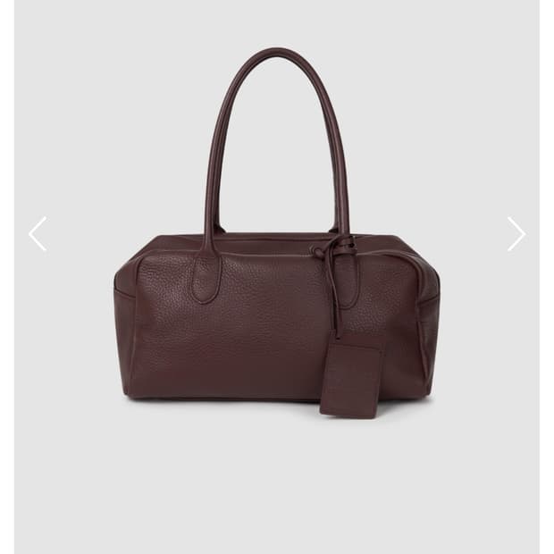 쏘딩키브레드 carlet burgundy shoulder bag