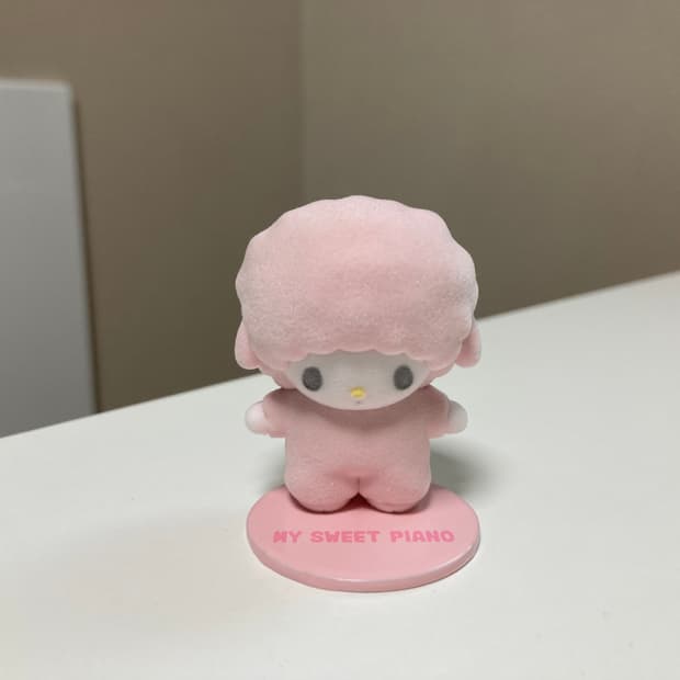 산리오 포토 피탓토 마이 스위트 피아노 마스코트 피규어