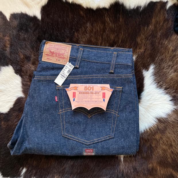 90’s 리바이스 501 데드스탁 USA / Levi’s 501 STF 