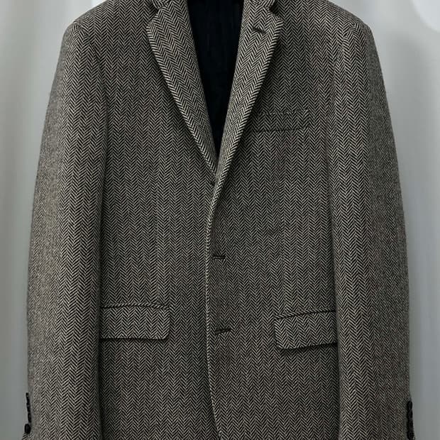 폴로 랄프로렌 이태리 헤링본 울 3roll2 스포츠 코트 자켓