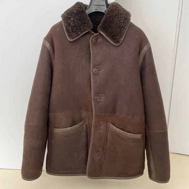 르메르 리버시블 무스탕 48사이즈