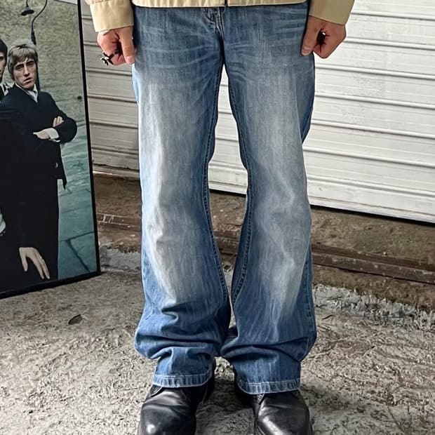 next semi flare jean