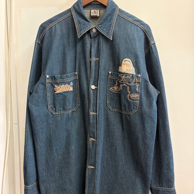 N52. 사우스폴 빈티지 데님셔츠