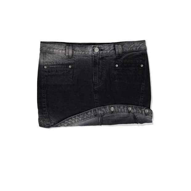 로딩룸 spoiled denim skirt