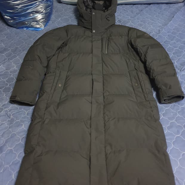 디스커버리 익스페디션 레스터G 프리미엄 구스다운 롱패딩 블랙 (100)