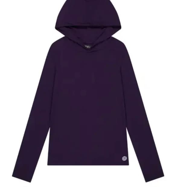 구해요) 코이세이오 038 슬림 후디 롱슬리브 퍼플