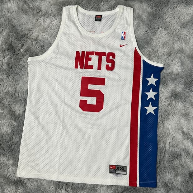 나이키 NBA 90s 뉴져지 네츠 제이슨키드 농구져지 XXL
