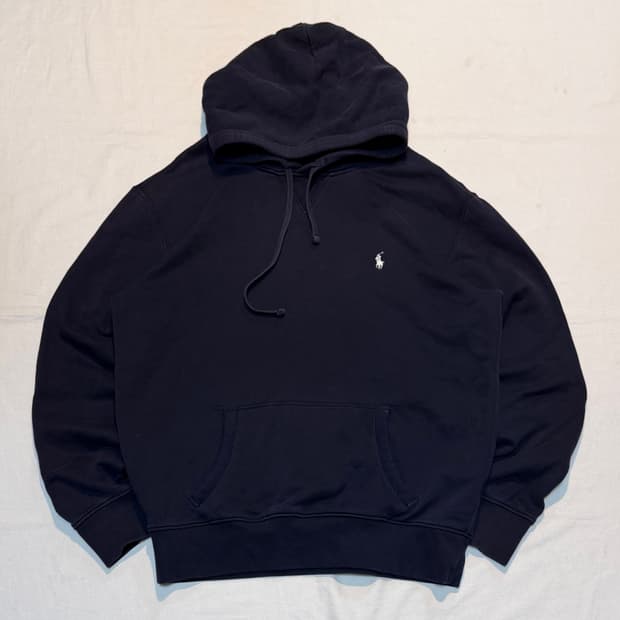 폴로 랄프로렌 후드티 네이비