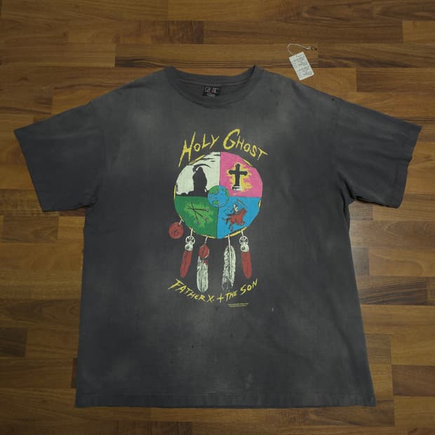 [2XL]세인트미카엘 라스트맨 홀리 고스트 티셔츠