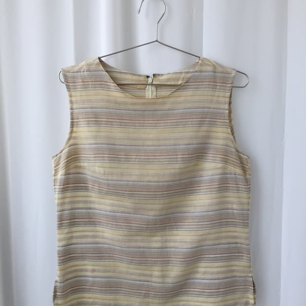 [vintage] Stripe sleeveless