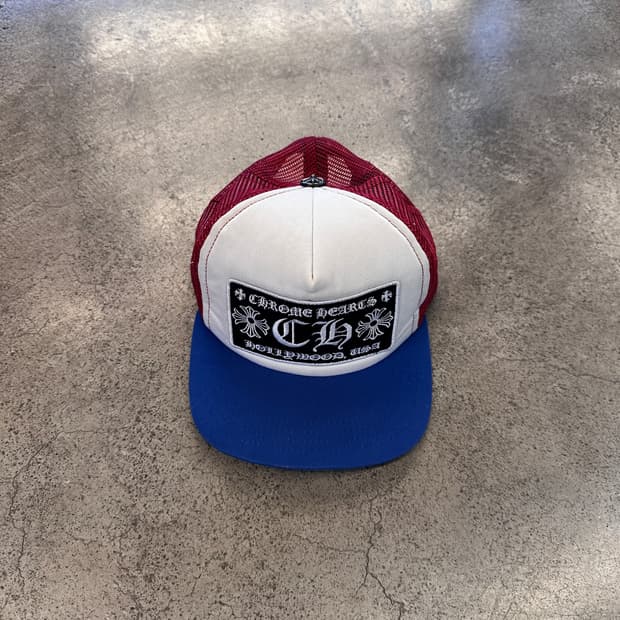 Chrome Hearts CH Hollywood Trucker Hat R